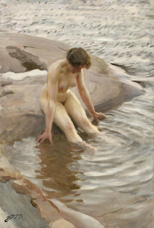 Anders Zorn Wet oil painting image